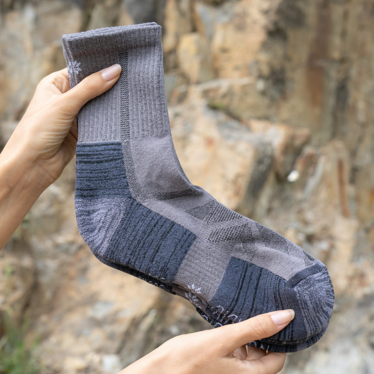 Hiking - Grey (5 pairs)
