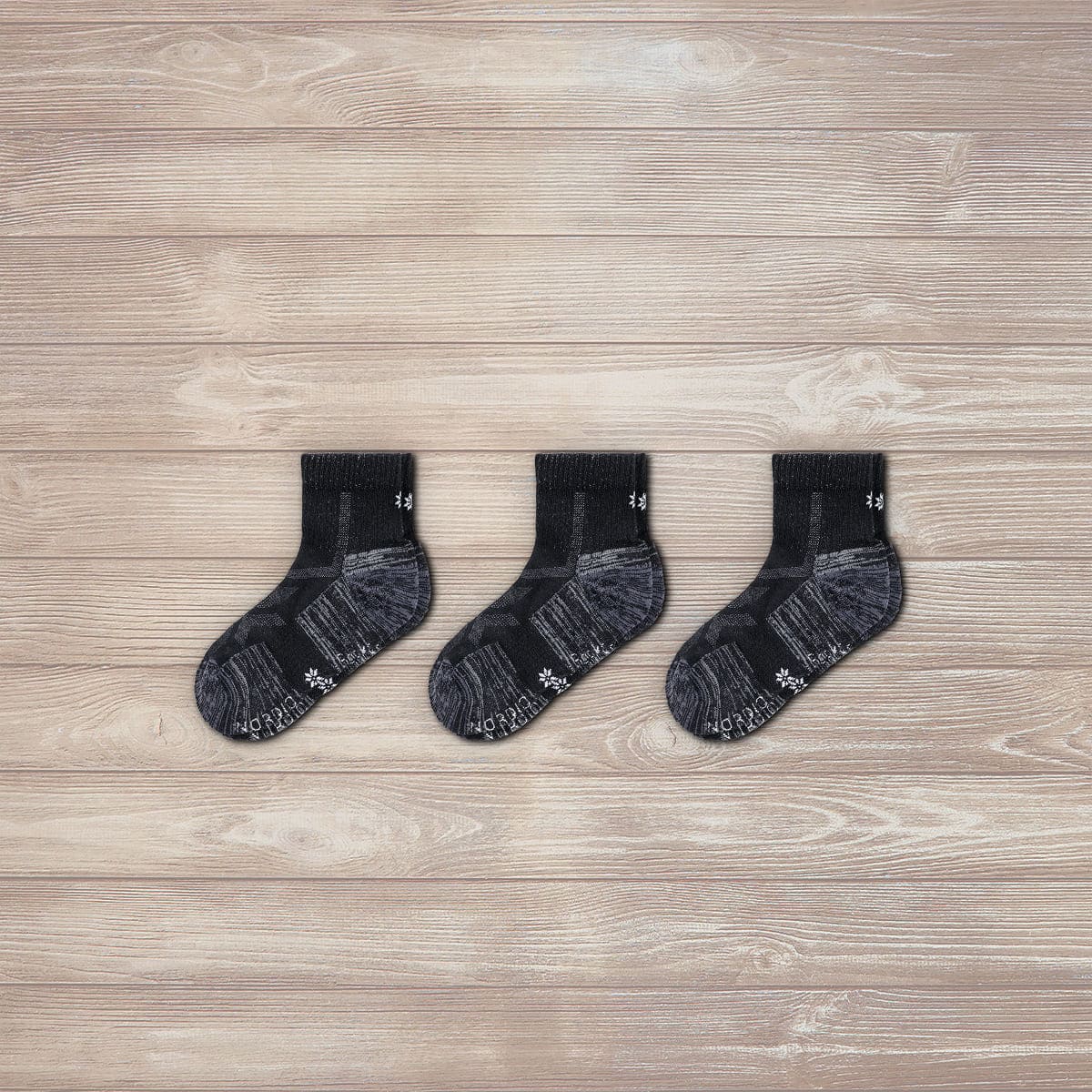 Hiking - Black Low-Cut (3 pairs)