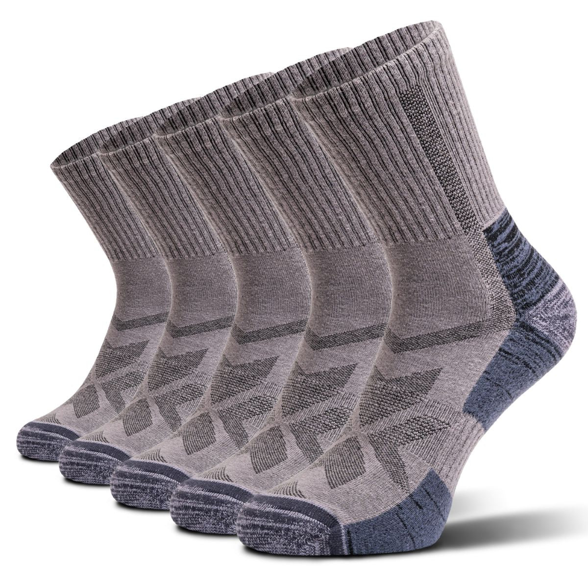 Hiking - Grey (5 pairs)